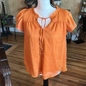 LC Flowy Flutter Sleeve Top